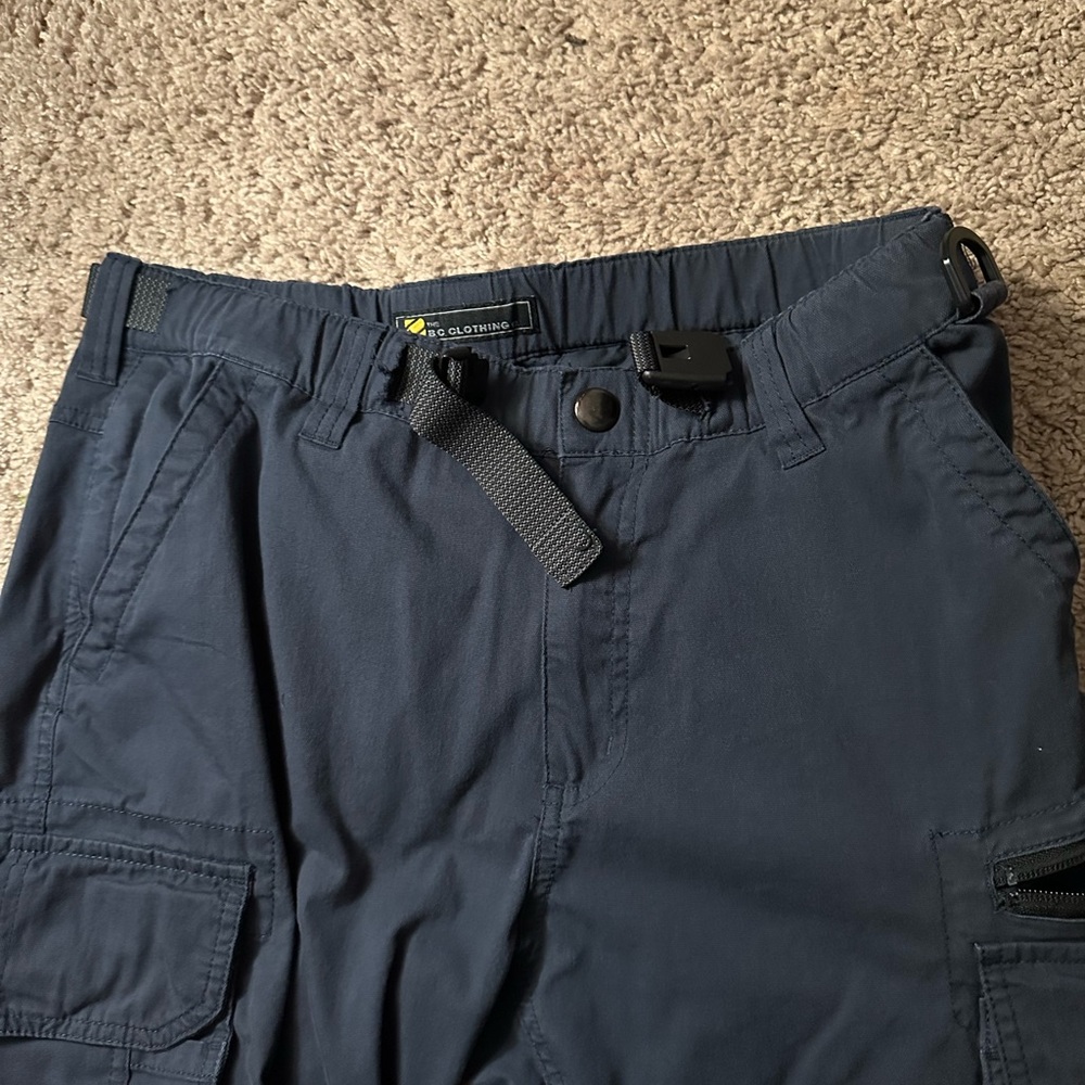 Navy blue cargo pants